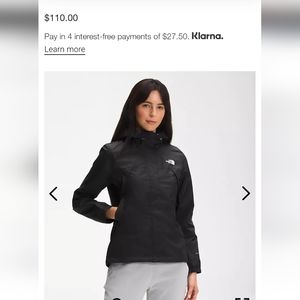 The North Face Antora Hooded Windbreaker Jacket